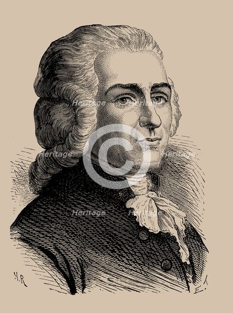 Portrait of Joseph-Ignace Guillotin (1738-1814) , 1889.
