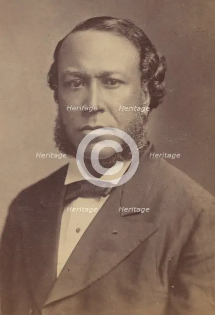 Portrait of Joseph Rainey, 1860 - 1875 (Approximate). Creator: M.P. & A.I. Rice.