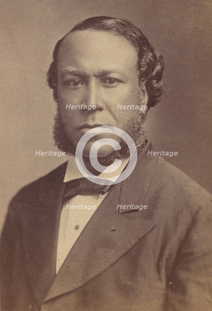 Portrait of Joseph Rainey, 1860 - 1875 (Approximate). Creator: M.P. & A.I. Rice.