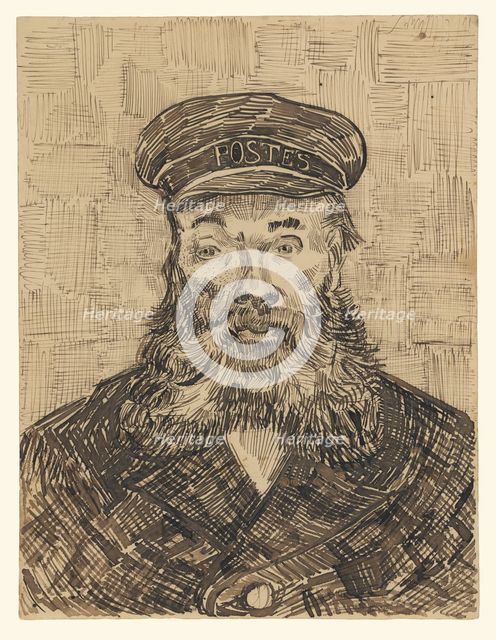Portrait of Joseph Roulin, 1888. Creator: Vincent van Gogh.