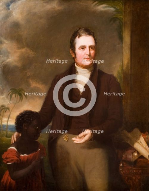 Portrait of Joseph Sturge, 1800-1850.  Creator: Alexander Rippingille.