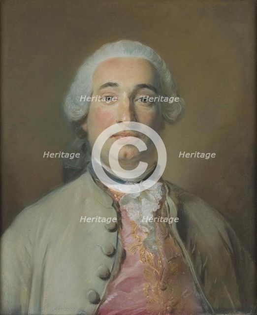 Portrait of Joseph Thérèse Michel de Grilleau (1717-1789) , 1751.