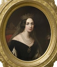 Portrait of Joséphine of Leuchtenberg (1807-1876), Queen of Sweden and Norway