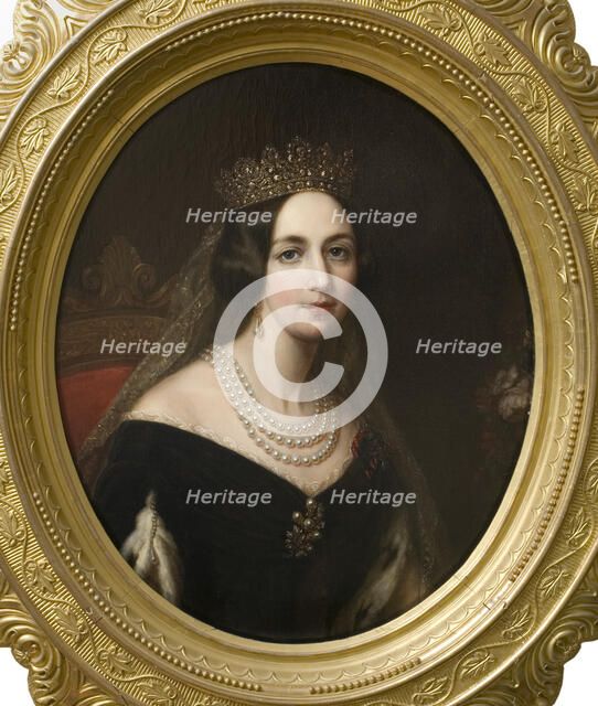 Portrait of Joséphine of Leuchtenberg (1807-1876), Queen of Sweden and Norway.