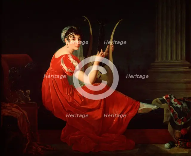 'Portrait of Josephine Budayevskaya', 1806.  Artist: Mlle Riviere