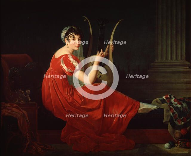 'Portrait of Josephine Budayevskaya', 1806.  Artist: Mlle Riviere