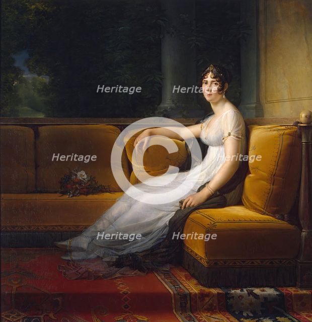 Portrait of Josephine de Beauharnais, 1801. Creator: Francois Pascal Simon Gerard.