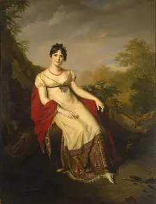 Portrait of Josephine de Beauharnais, 1812. Creator: Firmin Massot