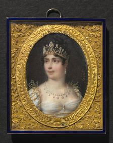 Portrait of Joséphine de Beauharnais, Empress of the French, c. 1806. Creator: Daniel Saint (French, 1778-1847)