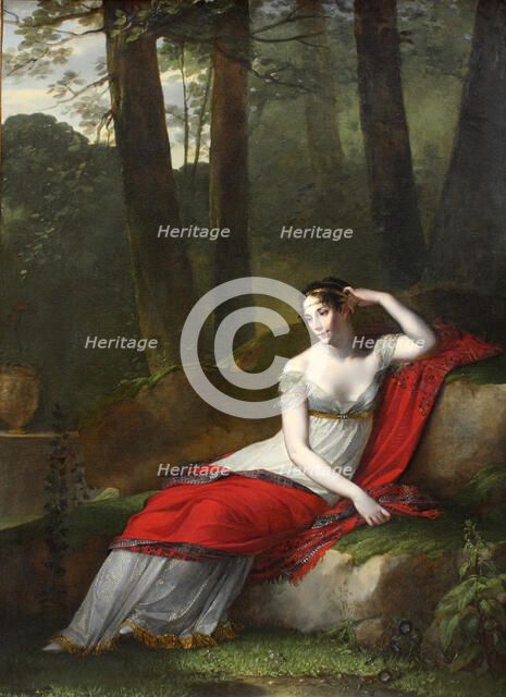  Portrait of Joséphine de Beauharnais, the first wife of Napoléon Bonaparte (1763-1814), 1805. Artist: Prud'hon, Pierre-Paul (1758-1823)