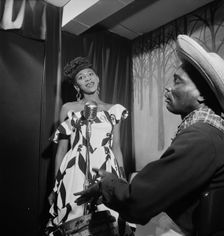 Portrait of Josephine Premice, Village Vanguard, New York, N.Y., ca. July 1947. Creator: William Paul Gottlieb