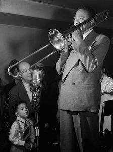 Portrait of Jay Higginbotham, New York, N.Y.(?), 1938. Creator: William Paul Gottlieb
