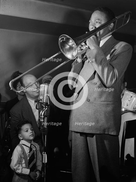 Portrait of Jay Higginbotham, New York, N.Y.(?), 1938. Creator: William Paul Gottlieb.