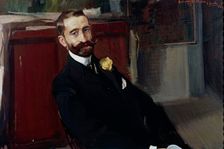 Portrait of Jacinto Felipe Picón y Pardiñas, 1904. Creator: Joaquin Sorolla y Bastida