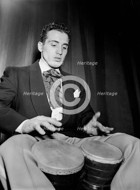 Portrait of Jack Costanzo, 1947 or 1948. Creator: William Paul Gottlieb.