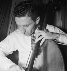 Portrait of Jack Lesberg, Eddie Condon's, New York, N.Y., ca. Sept. 1946. Creator: William Paul Gottlieb