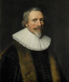 Portrait of Jacob Cats (1577-1660), 1634. Creator: Michiel van Mierevelt