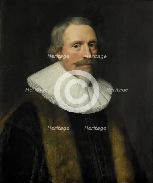 Portrait of Jacob Cats (1577-1660), 1634. Creator: Michiel van Mierevelt.