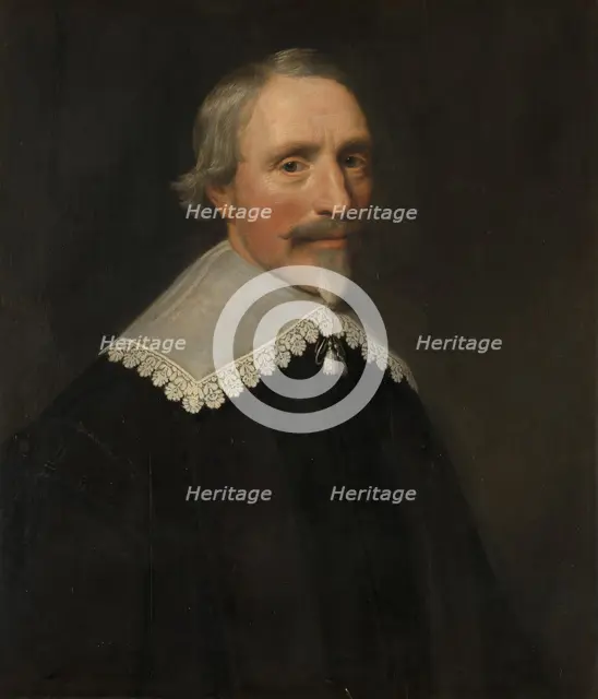 Portrait of Jacob Cats (1577-1660), 1639. Creator: Michiel van Mierevelt.