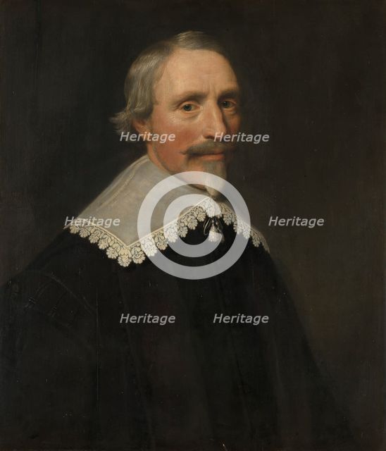 Portrait of Jacob Cats (1577-1660), 1639. Creator: Michiel van Mierevelt.