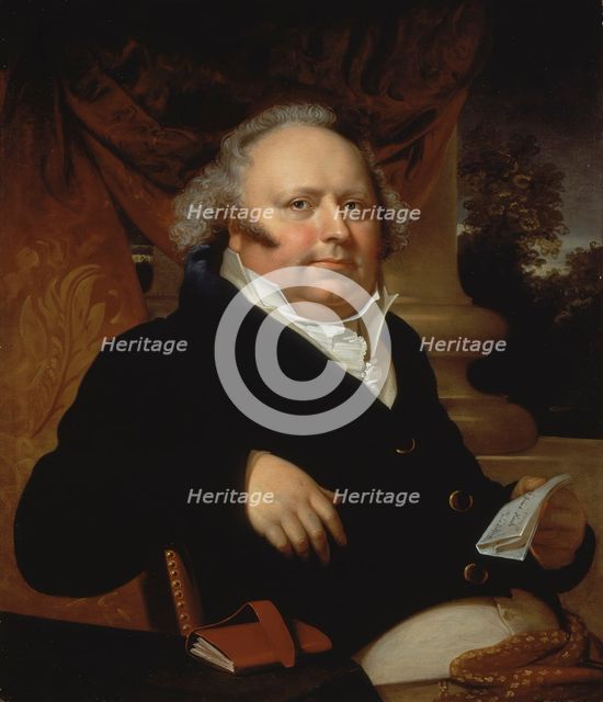 Portrait of Jacob Gerard Koch, c1817. Creator: Rembrandt Peale.