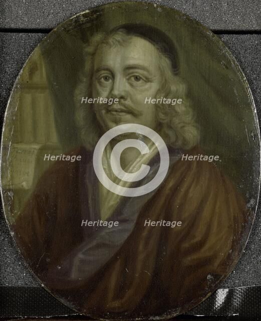 Portrait of Jacob Heiblocq, Rector of the Latin School in Amsterdam, 1700-1732. Creator: Arnoud van Halen.