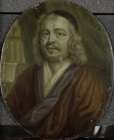 Portrait of Jacob Heiblocq, Rector of the Latin School in Amsterdam, 1700-1732. Creator: Arnoud van Halen