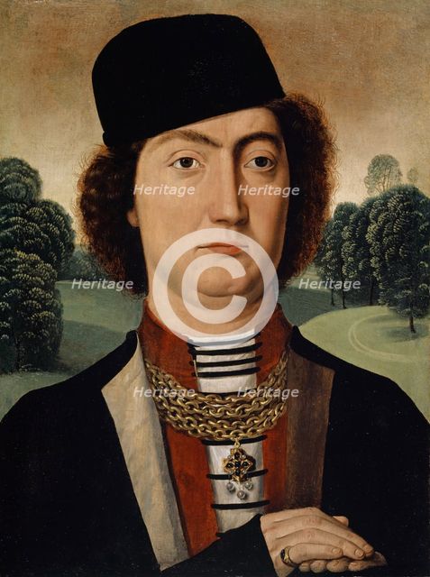 Portrait of Jacob of Savoy, 1470. Creator: Hans Memling.