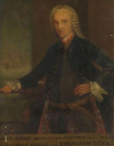 Portrait of Jacob Mossel, Governor-General of the Dutch East India Company, 1750-1799. Creator: Anon