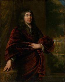 Portrait of Jacob Sasbout Sourburg, Surgeon of City of Dordrecht (?), 1679. Creator: Jan De Baen