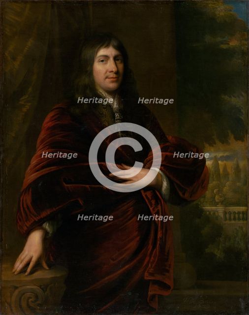 Portrait of Jacob Sasbout Sourburg, Surgeon of City of Dordrecht (?), 1679. Creator: Jan De Baen.