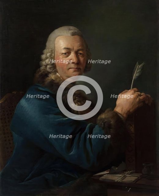 Portrait of Jacob Staehlin, 1759. Creator: Jean Louis de Veilly.