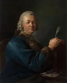 Portrait of Jacob Staehlin, 1759. Creator: Jean Louis de Veilly