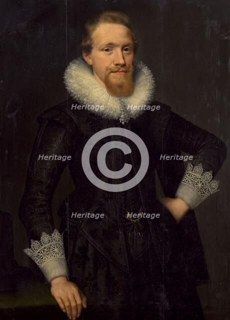 Portrait of Jacob Pergens (?-1681), 1619. Creator: Salomon Mesdach.