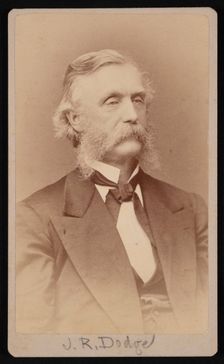 Portrait of Jacob Richards Dodge (1823-1902), 1878. Creator: Samuel Montague Fassett