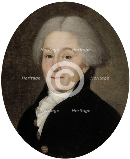 Portrait of Jacob Wilhelm de Pont, 1796. Creator: Nils Schillmark.