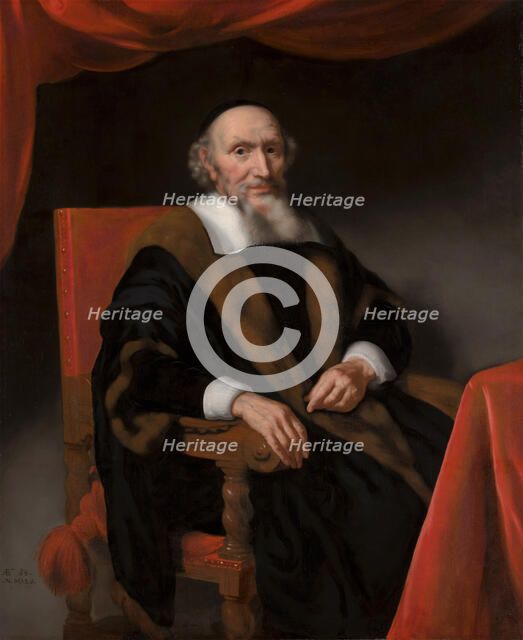 Portrait of Jacob Trip (c.1576-1661), c1650s. Creator: Nicolaes Maes.