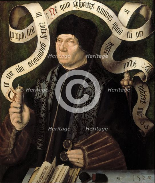 Portrait of Jacob van Driebergen (1436-1509), 1502. Artist: Anonymous  
