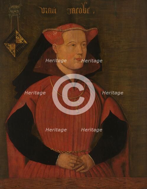 Portrait of Jacoba of Bavaria, Countess of Holland and Zeeland (Jacqueline, Count..., after c.1480. Creator: Anon.