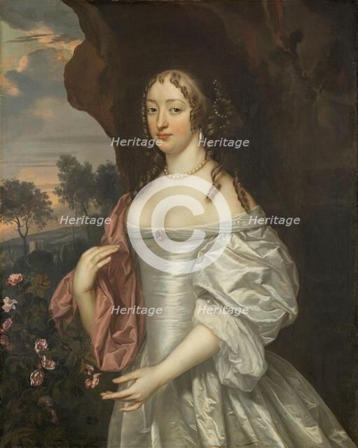 Portrait of Jacoba van Orliens, Wife of Jacob de Witte of Haamstede, 1660. Creator: Jan Mytens.