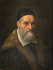 Portrait of Jacopo Bassano, 17th century. Creator: Leandro Bassano