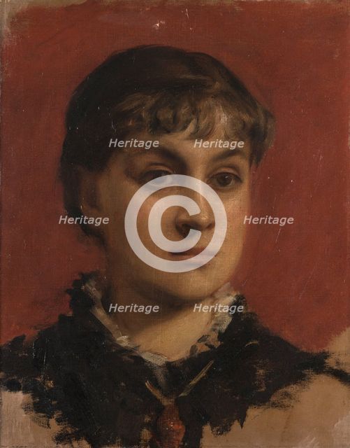 Portrait of Jacqueline Comerre-Paton, 1881. Creator: Leon Francois Comerre.