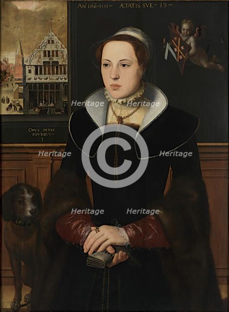 Portrait of Jacquemyne Buuck, 1551. Creator: Pourbus, Pieter (1523-1584).