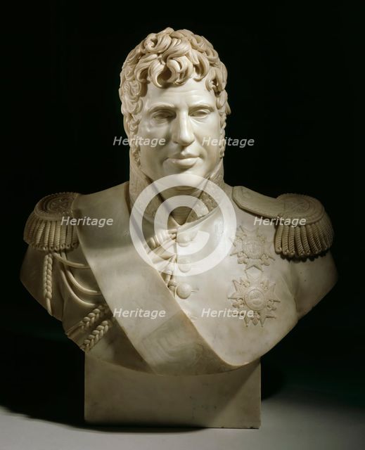 Portrait of Jacques-Alexandre-Bernard Law, Marquis de Lauriston, c.1823. Creator: François Joseph Bosio.