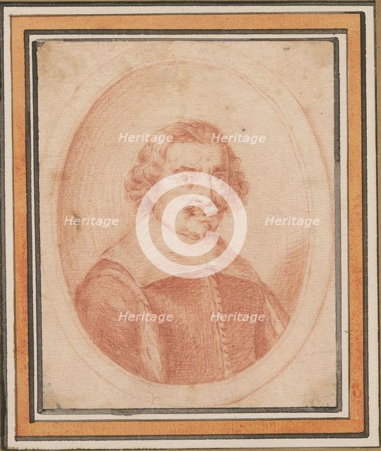 Portrait of Jacques Callot (1592-1635) , ca 1630-1634. Creator: Hollar, Wenceslaus (1607-1677).