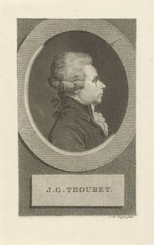 Portrait of Jacques Guillaume Thouret (1746-1794), 1790s