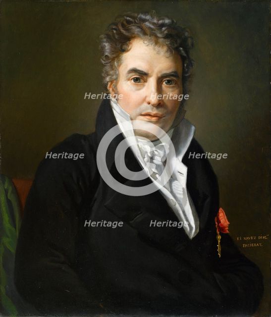 Portrait of Jacques-Louis David (1748-1825), 1817.