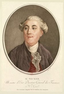 Portrait of Jacques Necker (1732-1804), 1789