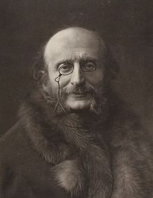 Portrait of Jacques Offenbach (1819-1880). Creator: Anonymous