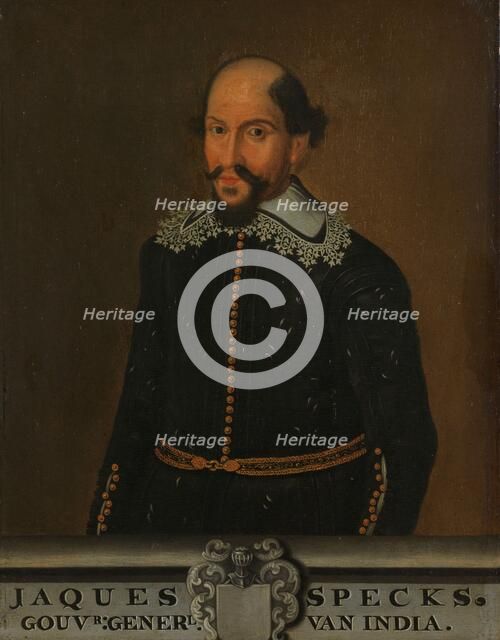 Portrait of Jacques Specx, Governor-General of the Dutch East Indies, 1750-1800. Creator: Anon.